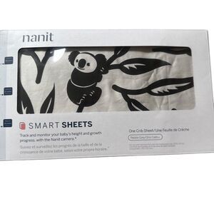 Nanit Smart Sheets Crib Sheet in Pebble Grey